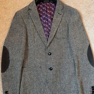 Herringbone grey sport coat
